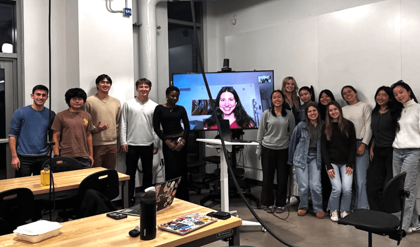 CFCI Product Lab team in classroom