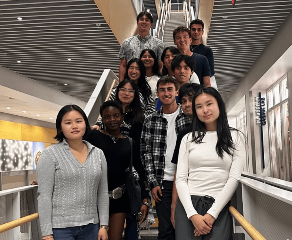 CFCI Product Lab team on stairs